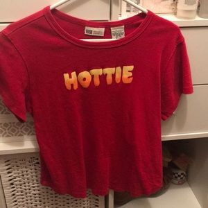 Red hottie t shirt